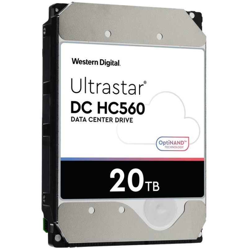 20TB WD Ultrastar DC HC560 7200RPM 512MB SATA III Enterprise HDD - 0F38785 / WUH722020ALE6L4