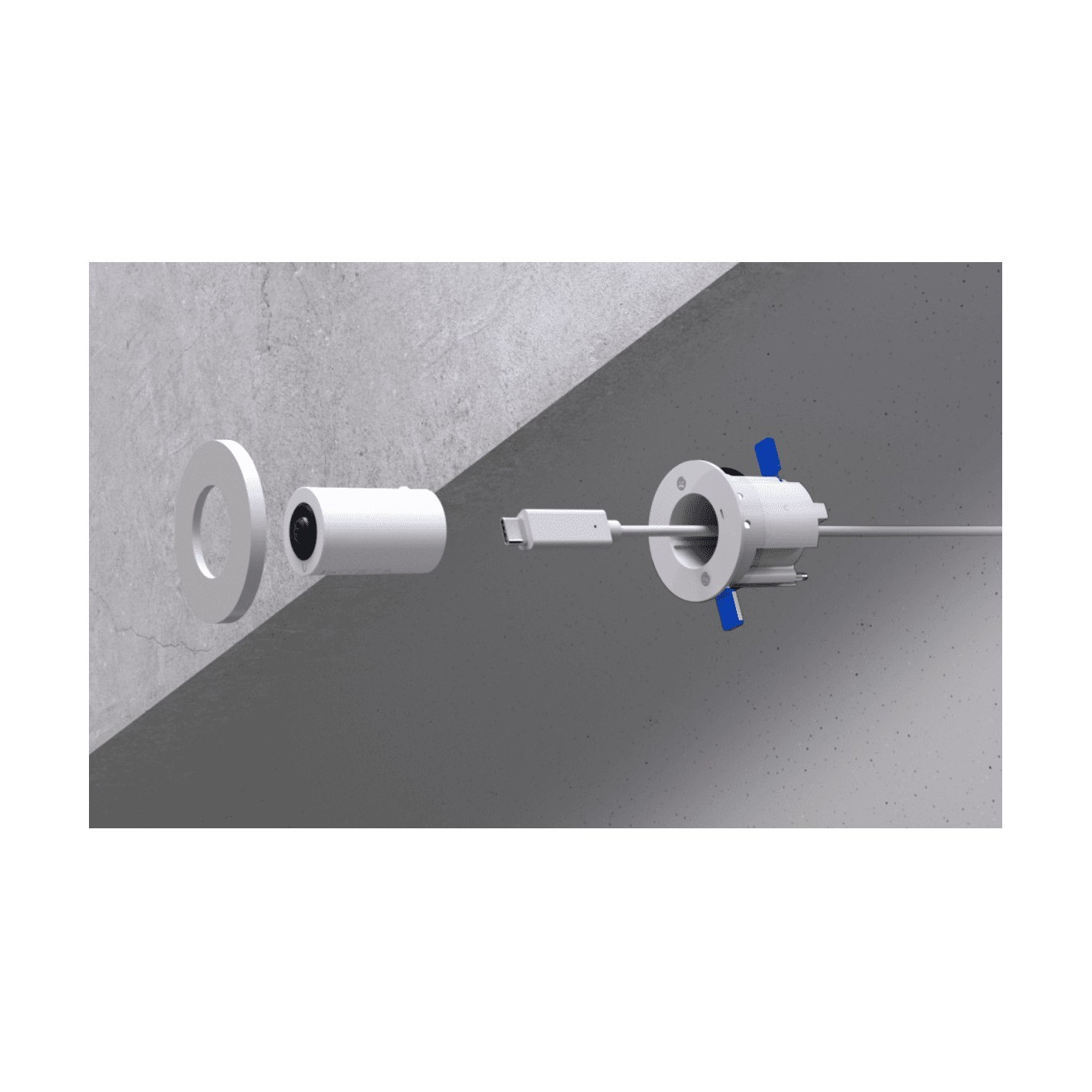 Ubiquiti AI Theta Pro Flush Mount - UACC-AI-Theta-Pro-PFM - Indoor, White, PC/Zinc — Buy in Cyprus with Fast Delivery