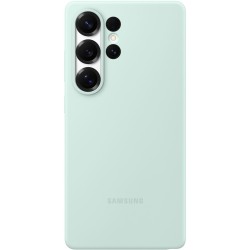 Buy Samsung Silicone Case - Galaxy S25 Ultra - Mint Silicone Back Cover in Cyprus, Nicosia, Limassol, Larnaka, Pafos
