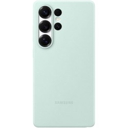 Buy Samsung Silicone Case - Galaxy S25 Ultra - Mint Silicone Back Cover in Cyprus, Nicosia, Limassol, Larnaka, Pafos