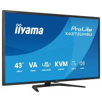 iiyama ProLite X4373UHSU-B2 Monitor 108 cm (43') mattschwarz — Buy in Cyprus with Fast Delivery