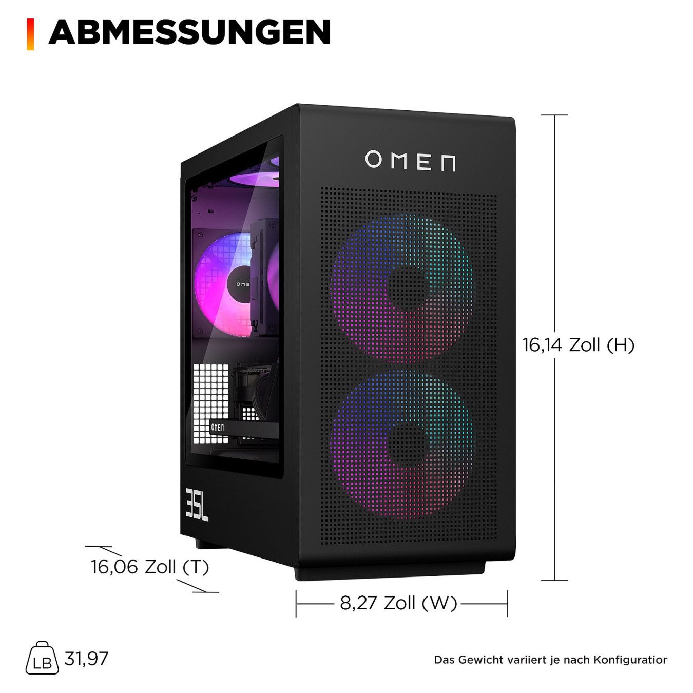 HP OMEN GT16-1471ng 35L Gaming Desktop RYZ7 9800X3D 32GB 2TBSSD RTX5080 W11Home — Buy in Cyprus with Fast Delivery