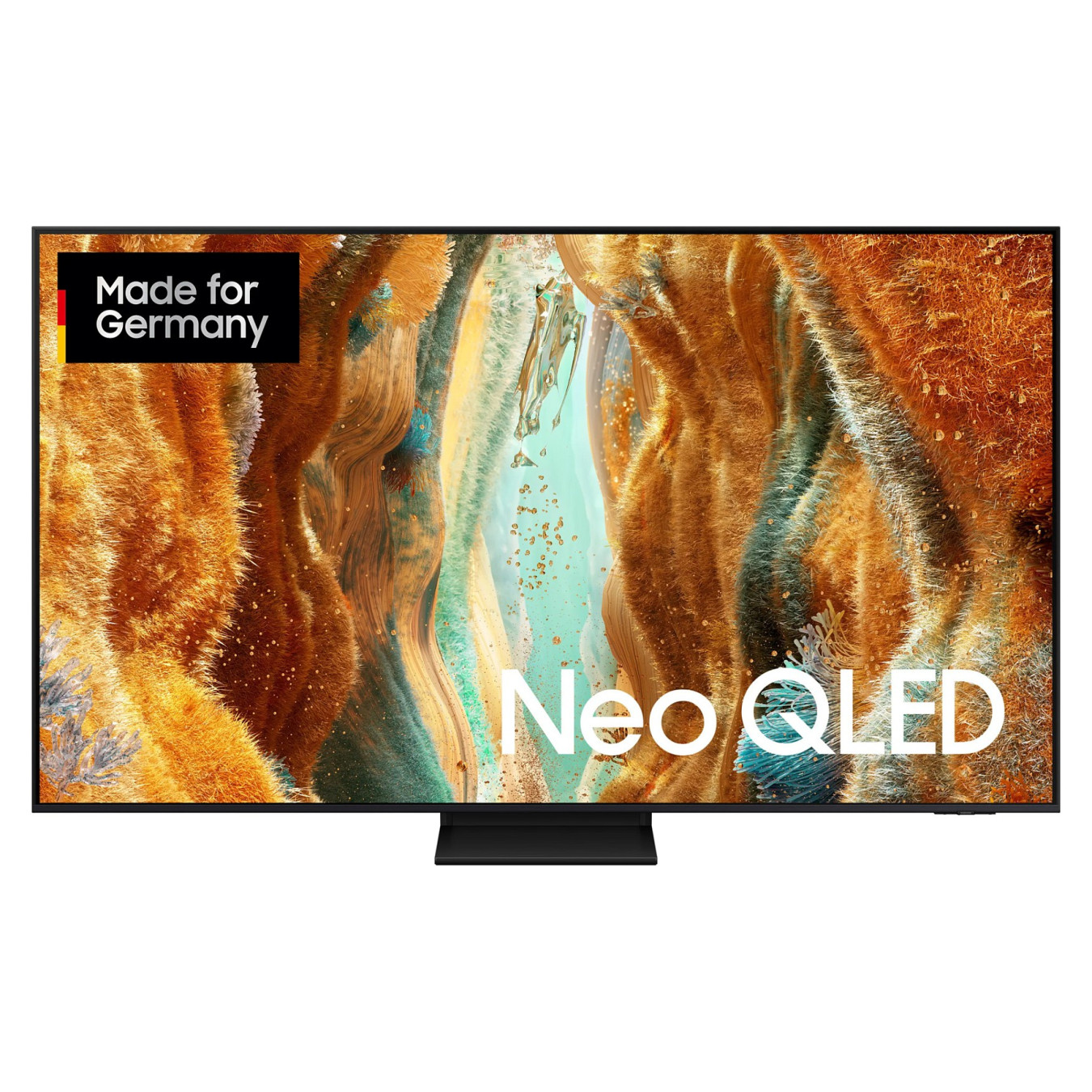 138.0cm 55' (3840x2160) Samsung GQ55QN70FAUXZG 16:9 Neo QLED 100Hz 4x HDMI 2x USB WLAN Triple-Tuner Smart TV Black