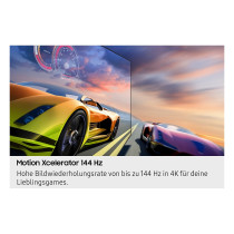 138.0cm 55' (3840x2160) Samsung GQ55QN70FAUXZG 16:9 Neo QLED 100Hz 4x HDMI 2x USB WLAN Triple-Tuner Smart TV Black