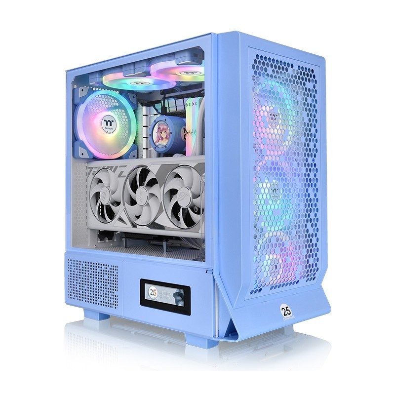 Buy Thermaltake Ceres 330 TG - Hydrangea Blue - Mid Tower ATX/E-ATX, Tempered Gl... in Cyprus, Nicosia, Limassol, Larnaka, Pafos