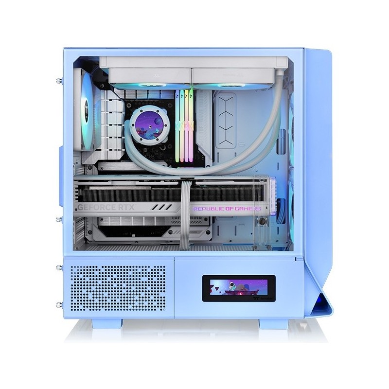 Buy Thermaltake Ceres 330 TG - Hydrangea Blue - Mid Tower ATX/E-ATX, Tempered Gl... in Cyprus, Nicosia, Limassol, Larnaka, Pafos