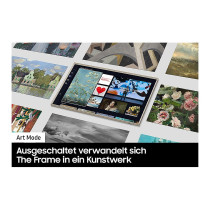 80.0cm 32' (1920x1080) Samsung The Frame GQ32LS03CBUXZG 16:9 QLED 50Hz HDMI USB WLAN Bluetooth HDR10+ Speaker Black
