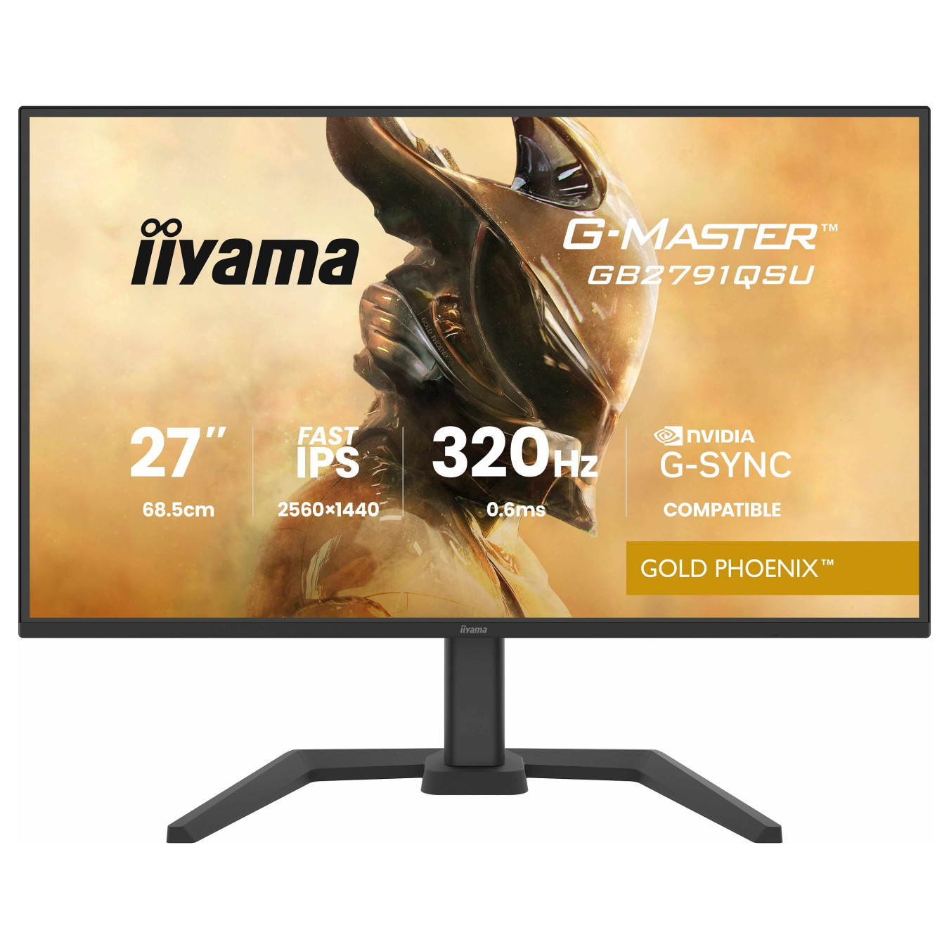 iiyama G-MASTER Gold PhoenixTM GB2791QSU-B1 Gaming-Monitor 68.5 cm (27') mattschwarz — Buy in Cyprus with Fast Delivery
