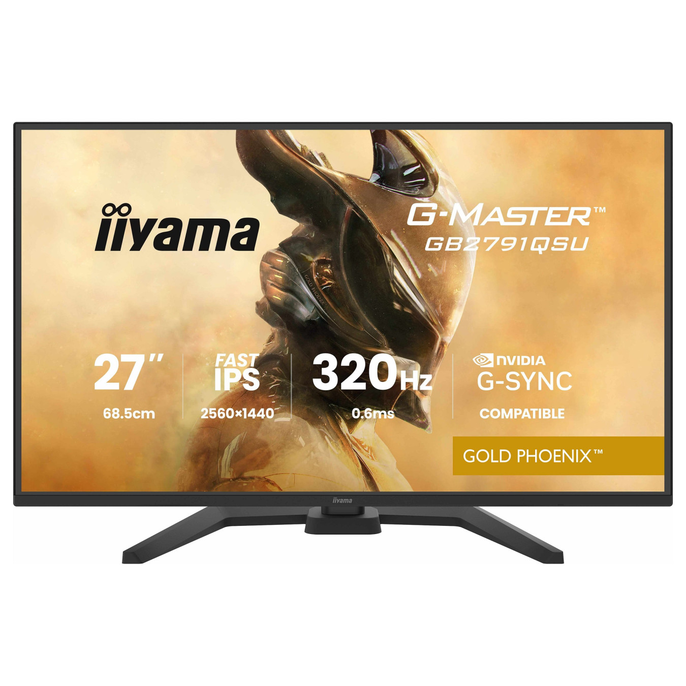 iiyama G-MASTER Gold PhoenixTM GB2791QSU-B1 Gaming-Monitor 68.5 cm (27') mattschwarz — Buy in Cyprus with Fast Delivery