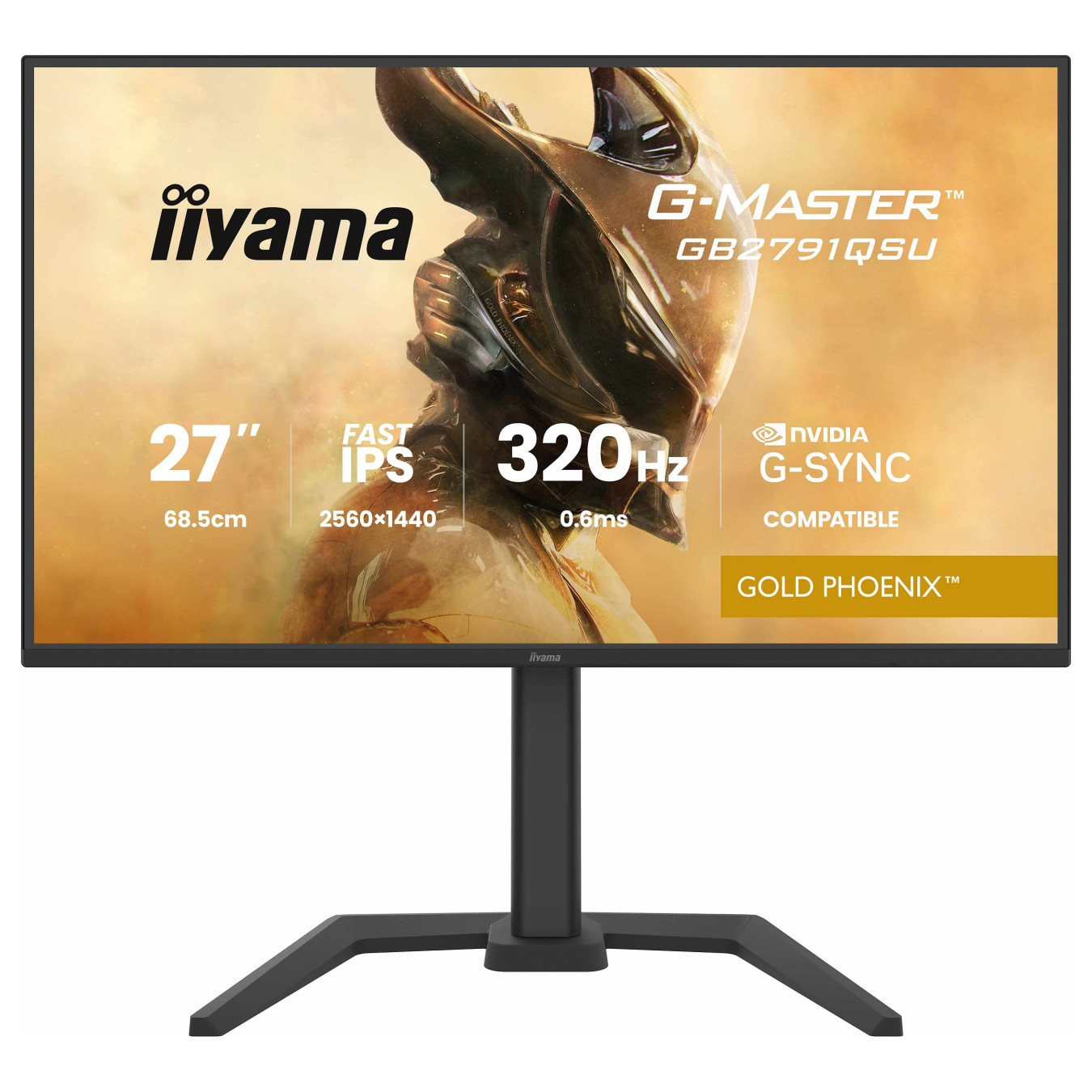 iiyama G-MASTER Gold PhoenixTM GB2791QSU-B1 Gaming-Monitor 68.5 cm (27') mattschwarz — Buy in Cyprus with Fast Delivery