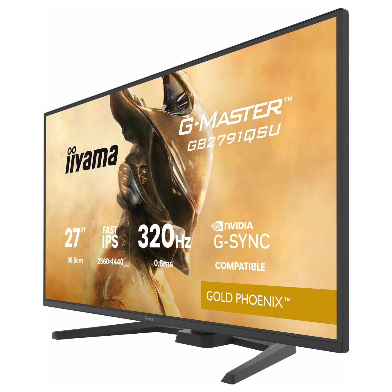 iiyama G-MASTER Gold PhoenixTM GB2791QSU-B1 Gaming-Monitor 68.5 cm (27') mattschwarz — Buy in Cyprus with Fast Delivery