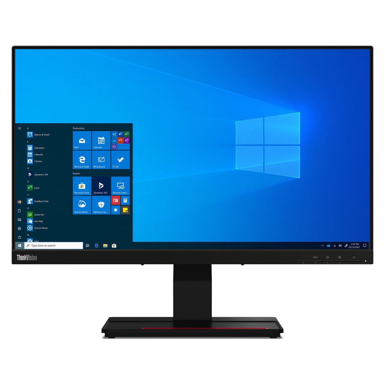 Lenovo ThinkVision T24t-20 (23.8') FHD HDMI DP USB-C — Buy in Cyprus with Fast Delivery