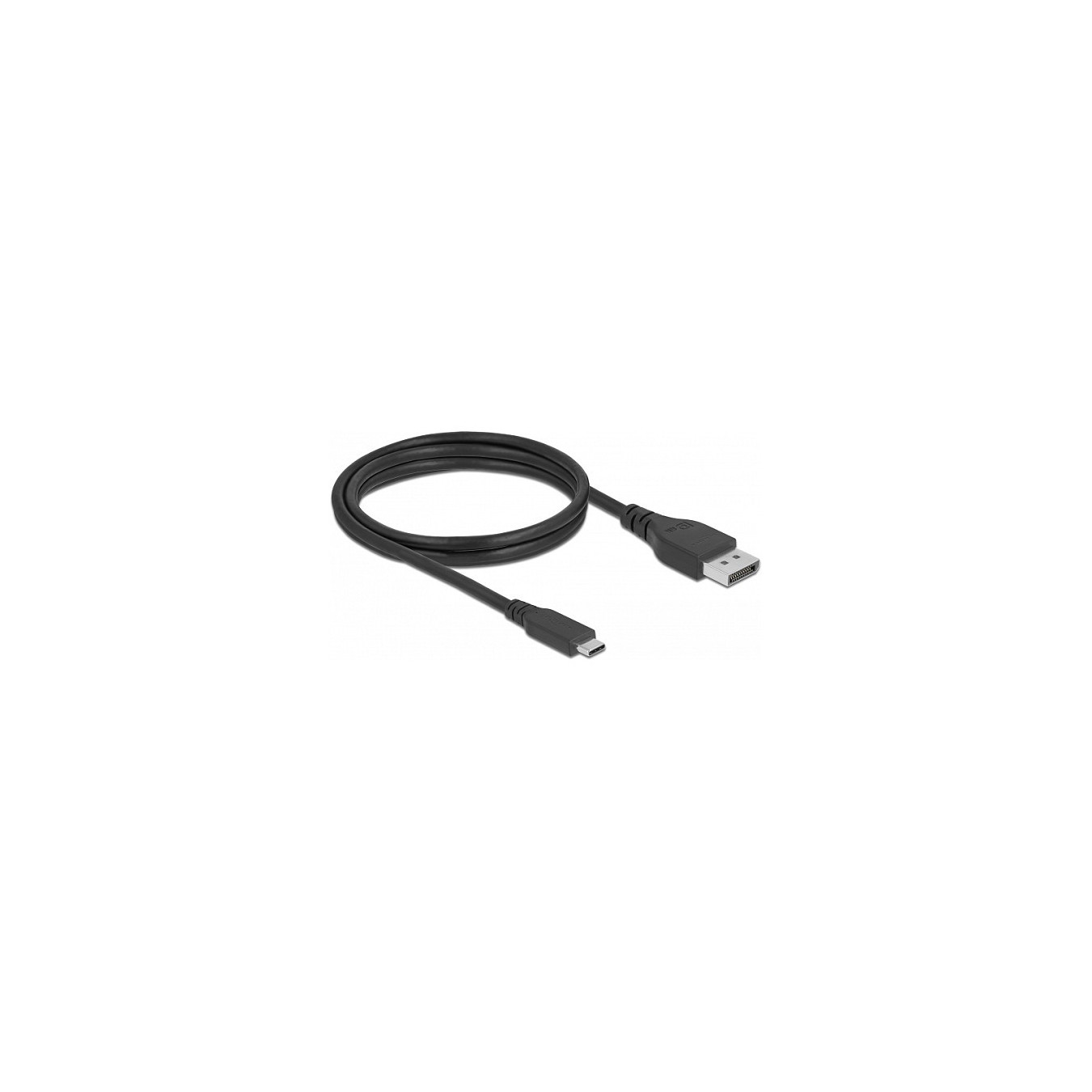 DELOCK Bidirektionales USB Type-C zu DisplayPort Kabel DP Alt Mode 8K 60Hz 1m DP 8K zertifiziert