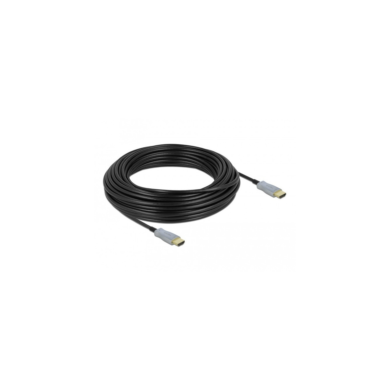 DELOCK Active Optical HDMI Cable - 4K 60Hz - 20 m - Black - HDMI Type A Male to Male — Buy in Cyprus with Fast Delivery