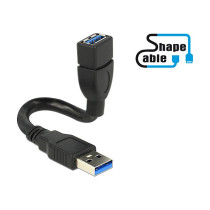 DeLock Kabel USB 3.0-A St to BU ShapeCab — Buy in Cyprus with Fast Delivery