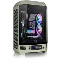 Buy Thermaltake Tower 300 - Matcha Green Micro-ATX Tower Case, Bottom PSU, USB-C... in Cyprus, Nicosia, Limassol, Larnaka, Pafos