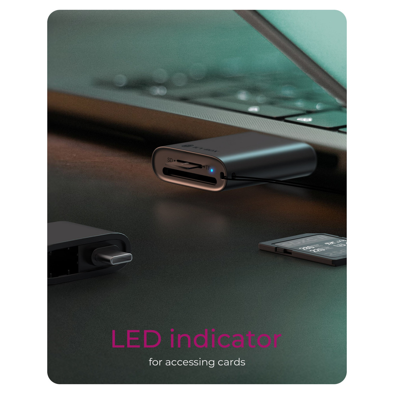 ICY BOX IB-CR204-CU3 2-in-1 USB 3.2 Gen 1 Card Reader — Buy in Cyprus with Fast Delivery