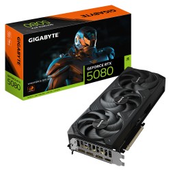 RTX 5080 16GB Gigabyte Windforce SFF OC GDDR7 3Fan (Boxed) — Buy in Cyprus with Fast Delivery
