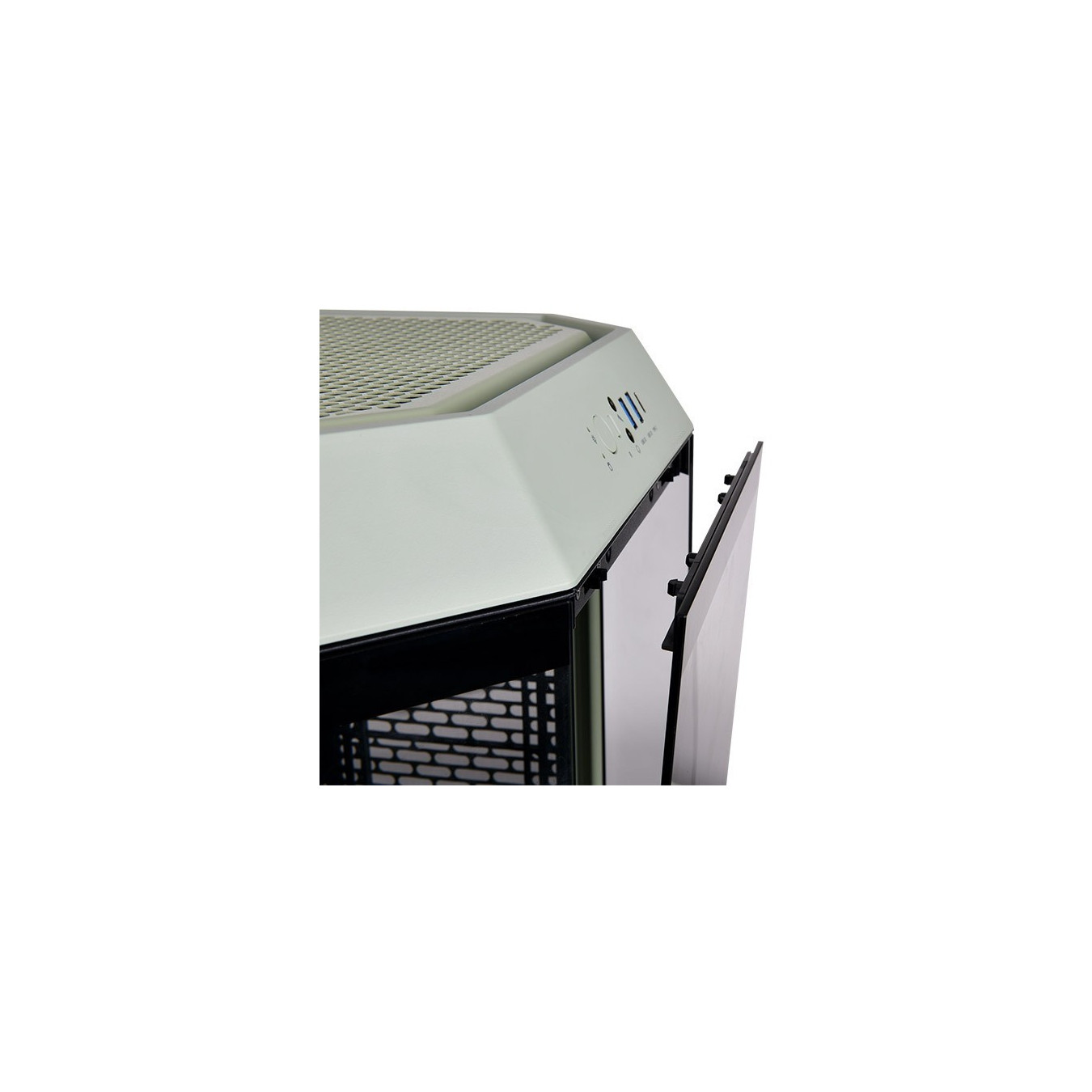 Thermaltake Tower 300 - Matcha Green Micro-ATX Tower Case, Bottom PSU, USB-C, 400mm GPU, 210mm CPU Cooler