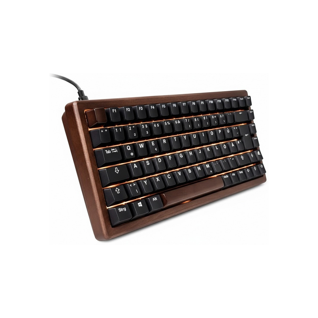 Sharkoon SKILLER SGK50 S3 Wood PBT holz schwarz US-Layout Gateron G Pro 3.0 — Buy in Cyprus with Fast Delivery