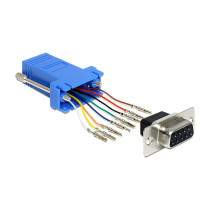 Delock Serieller Adapter - RJ-45 (W) bis DB-9 (W) — Buy in Cyprus with Fast Delivery