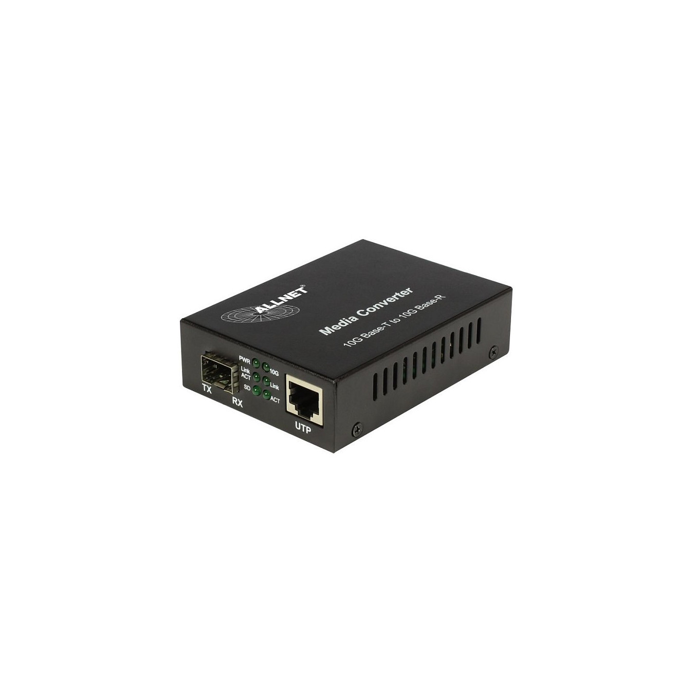 Z ALLNET Medienkonverter 10GBASE-T auf 10GBASE-SX LX Single- Multimode SFP+ Mini-GBIC Anschluss ALL-MC109-SFP+