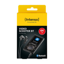 Intenso MP3 Videoplayer 1.8' Video Scooter BT 64GB Black — Buy in Cyprus with Fast Delivery
