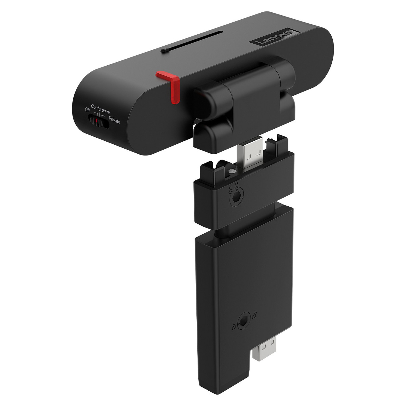 LENOVO ThinkVision MC60 Monitor Webcam Short stack for P24h-30 P24q-30 T34w-30 P49w-30 Monitors