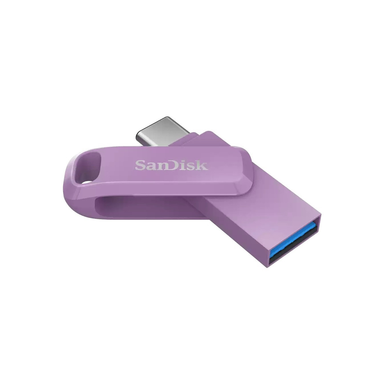 SanDisk Ultra Dual Drive Go - 512GB - USB Type-C, USB 3.2 Gen 1, Swivel, Lavender — Buy in Cyprus with Fast Delivery