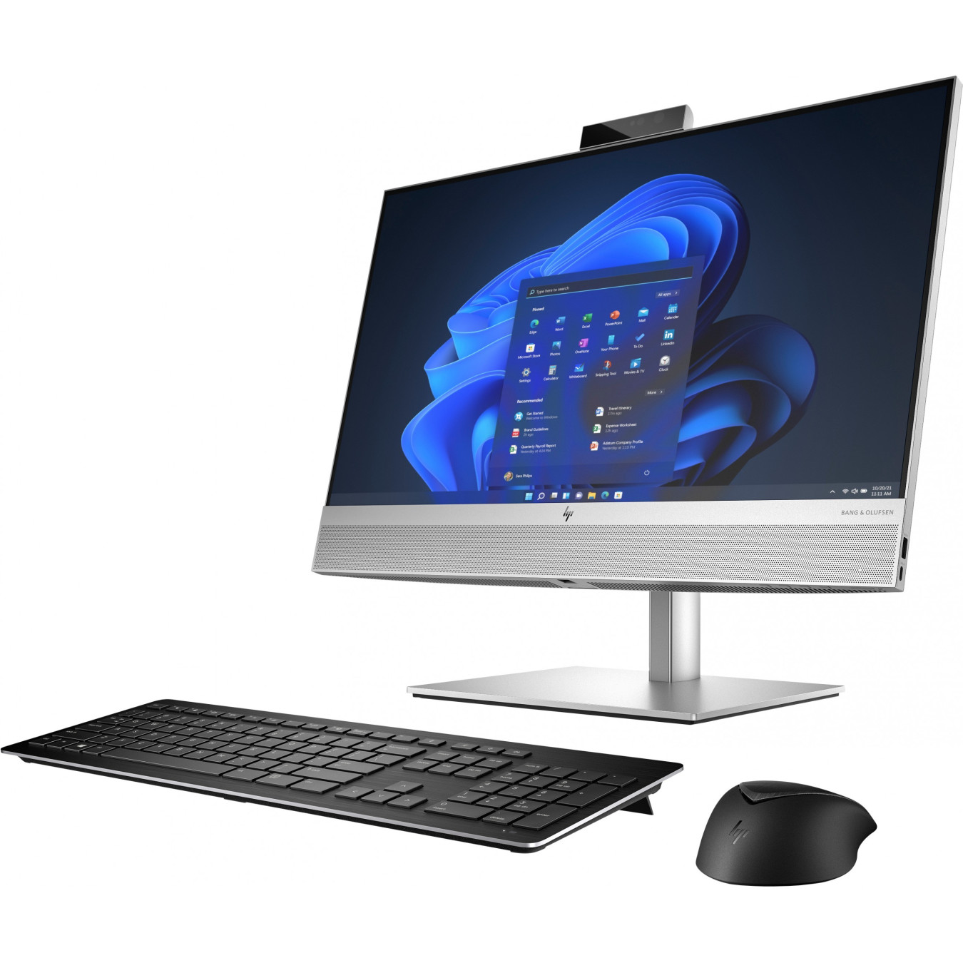HP EliteOne 840 G9 - i7-14700, 16GB DDR5, 512GB SSD, 23.8 inch FHD IPS, Silver, Windows 11 Pro