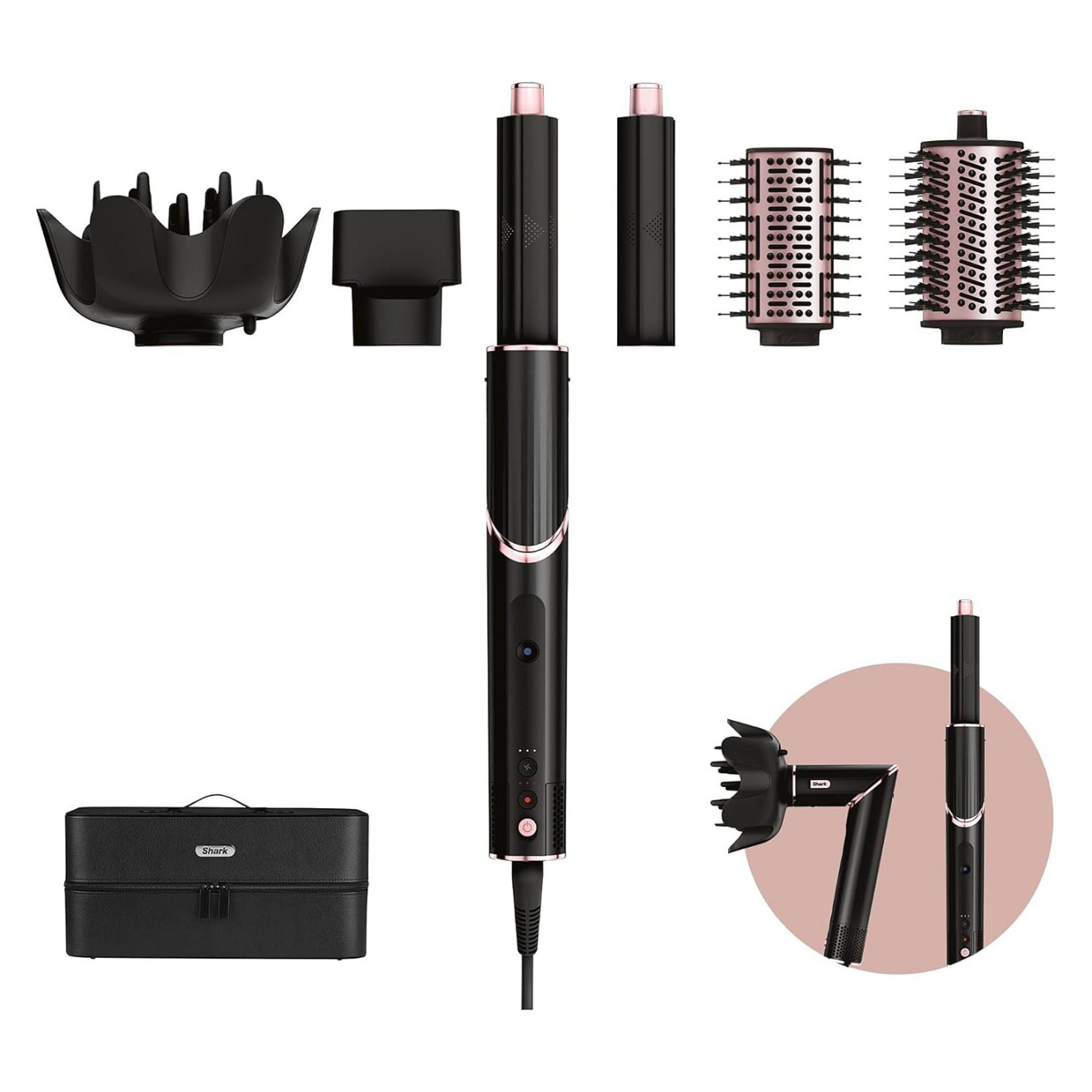 Shark HD440EU Multistyler Air Wrap 5-in-1 black rose — Buy in Cyprus with Fast Delivery