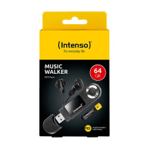 Intenso MP3 Player Music Walker 64GB Black — Buy in Cyprus with Fast Delivery