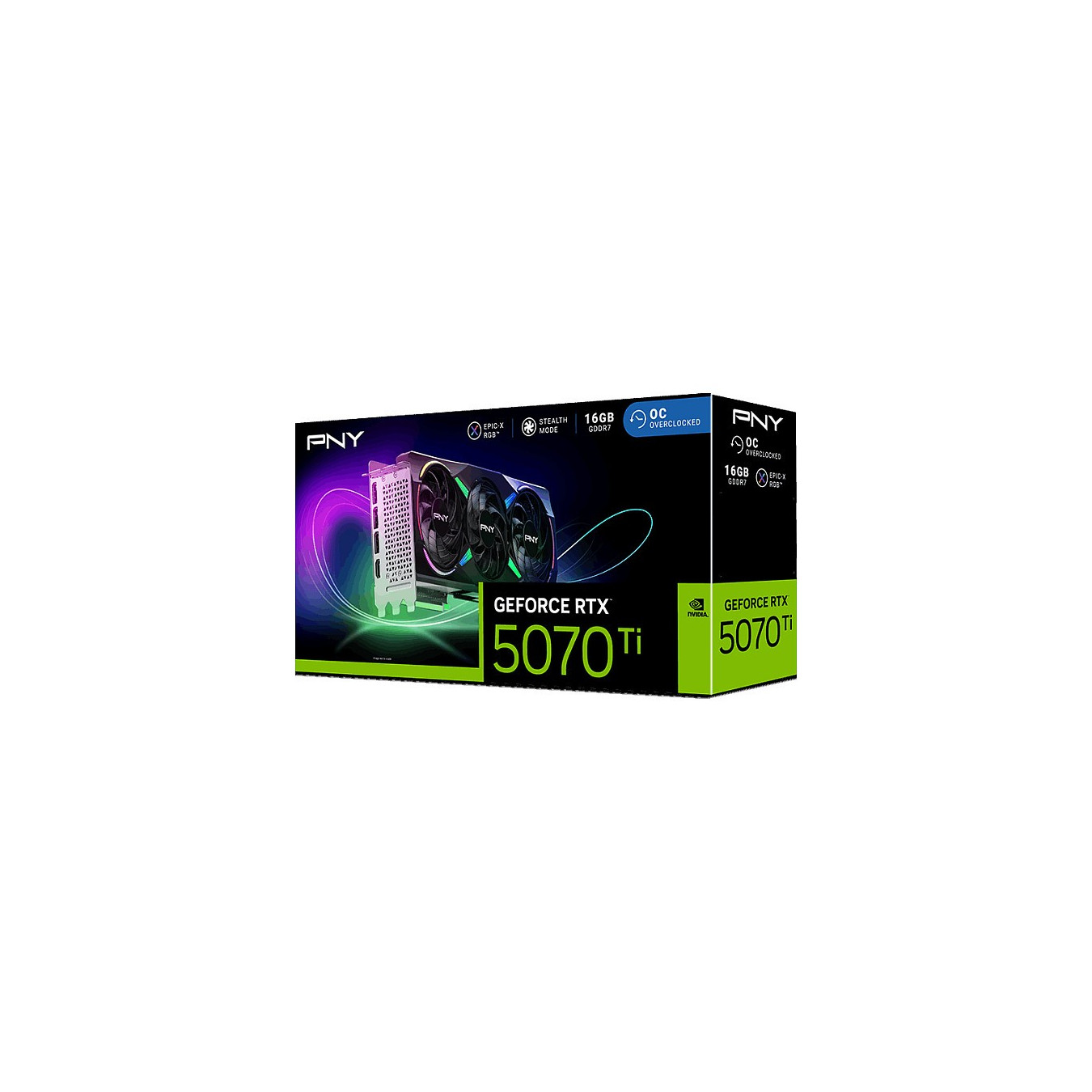 RTX 5070TI 16GB PNY Gaming Triple Fan ARGB — Buy in Cyprus with Fast Delivery