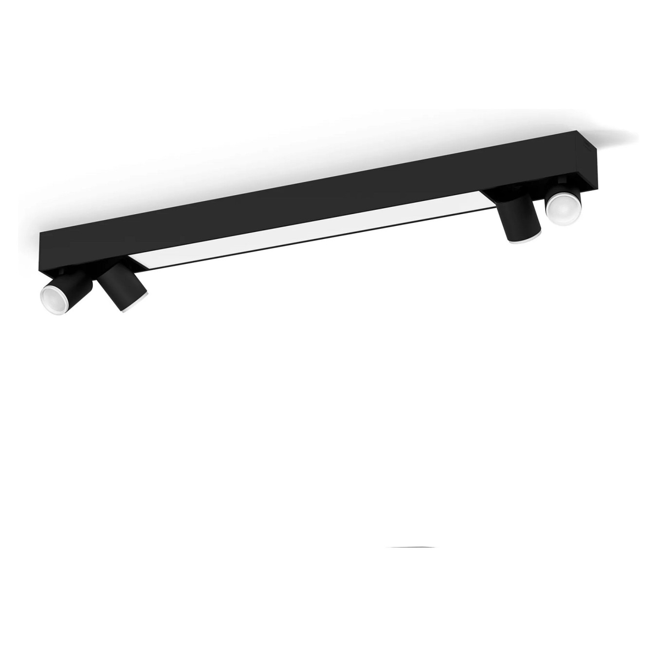 Philips Hue White&Col. Amb. Centris Spot 4flg schwarz V2 — Buy in Cyprus with Fast Delivery