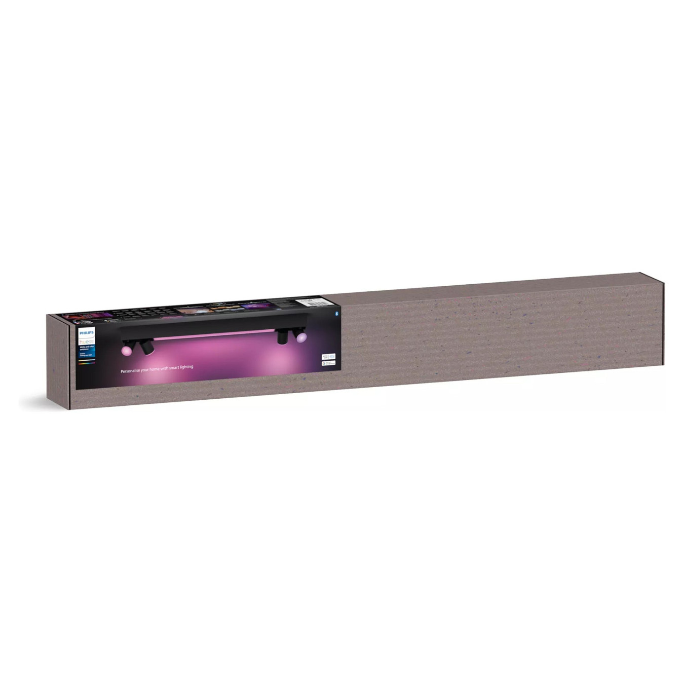 Philips Hue White&Col. Amb. Centris Spot 4flg schwarz V2 — Buy in Cyprus with Fast Delivery