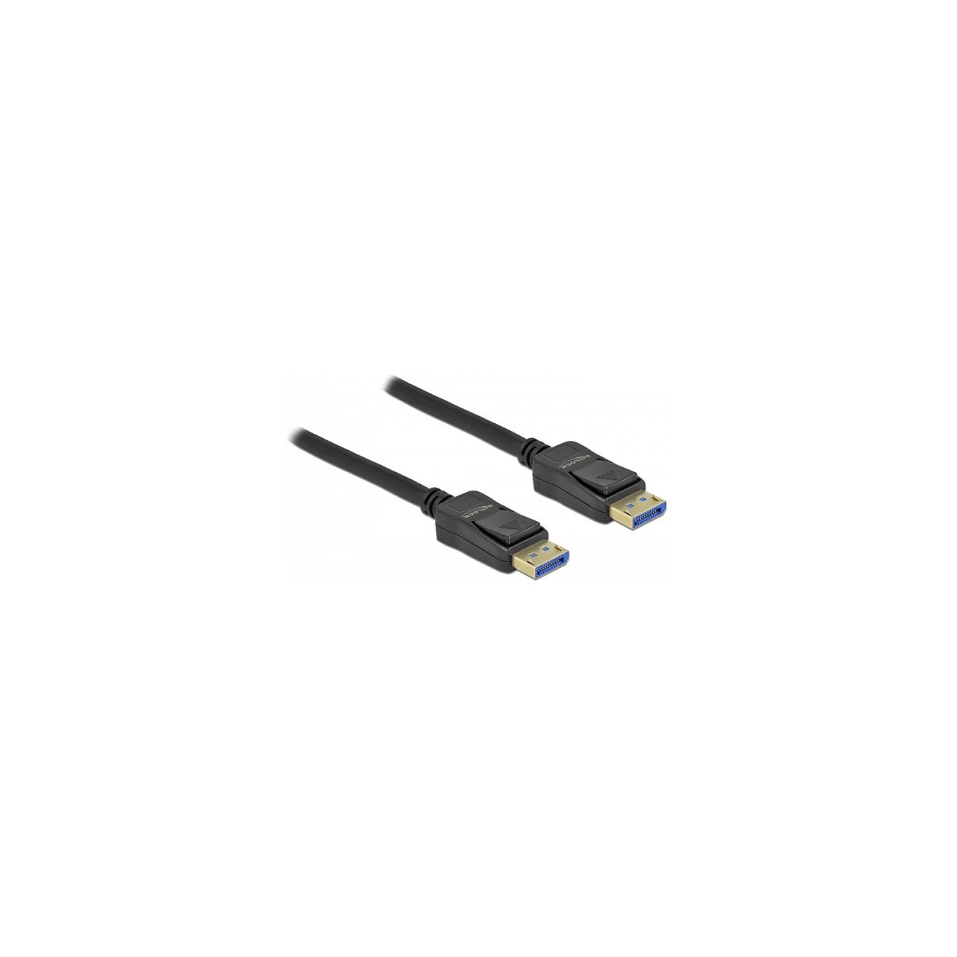 DeLock DisplayPort (ST-ST) 1m Anschlusskabel 10K Schwarz — Buy in Cyprus with Fast Delivery
