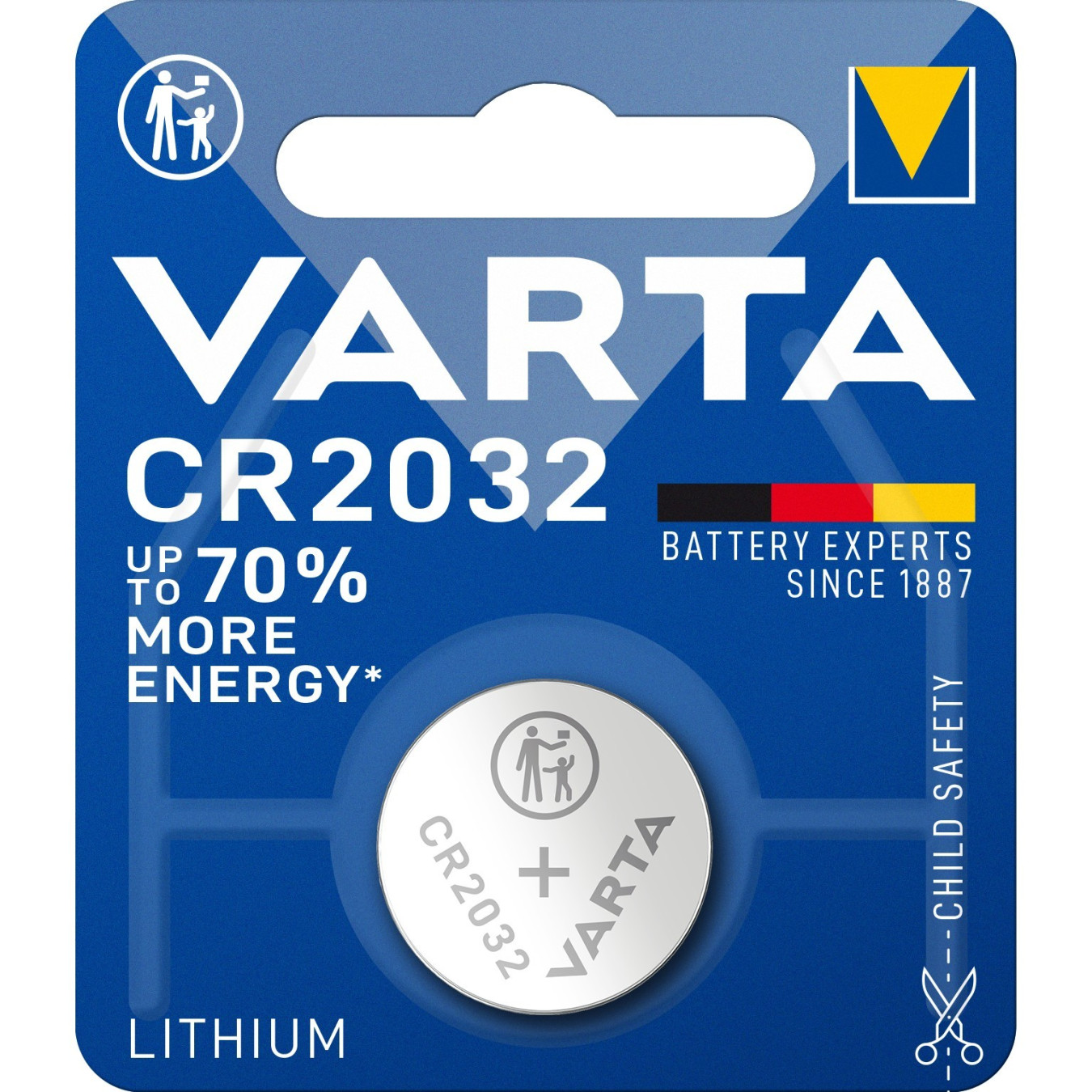 Batterie Knopfzelle CR2032 Varta 1-Pack — Buy in Cyprus with Fast Delivery