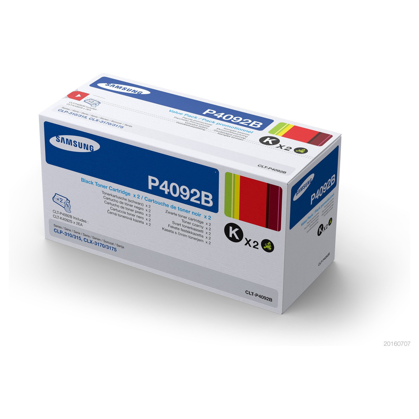 Samsung HP SU391A ehm. (CLT-P4092B ELS) Rainbow Kit (C M Y BK) — Buy in Cyprus with Fast Delivery