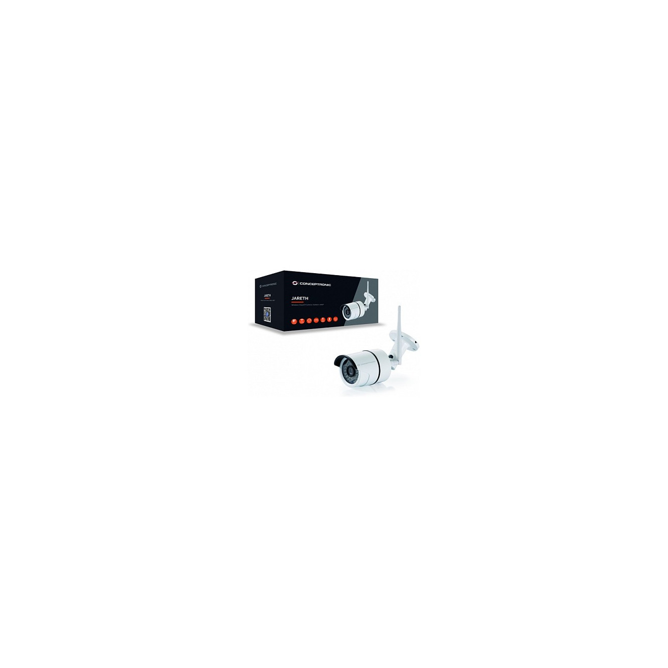 CONCEPTRONIC IPCam Wireless Cloud Outd.IP66 1920x1080 white — Buy in Cyprus with Fast Delivery