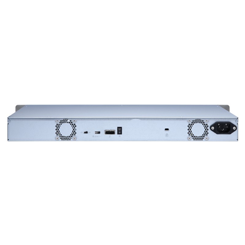 Buy QNAP TL-R400S 4-Bay Rackmount Expansion Enclosure - 1U, Black/Grey, Hot-swap... in Cyprus, Nicosia, Limassol, Larnaka, Pafos