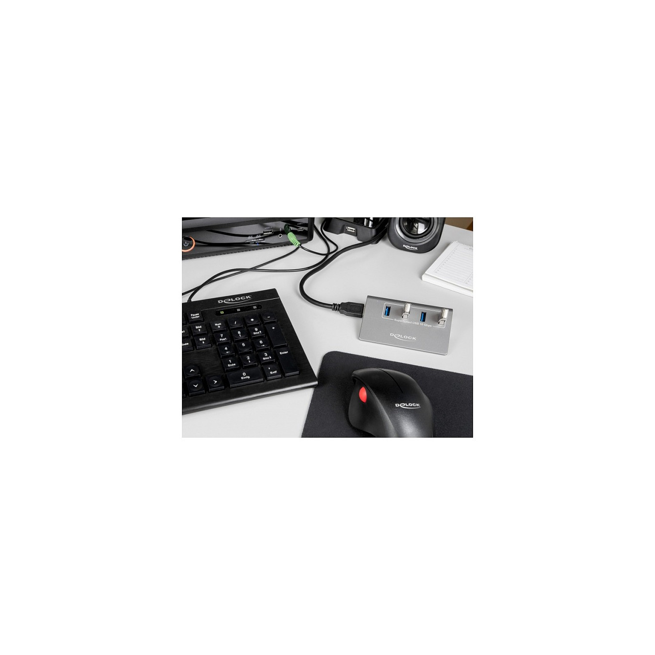 DELOCK USB 3.2 Gen 2 Hub mit 4 USB Typ-A Ports — Buy in Cyprus with Fast Delivery