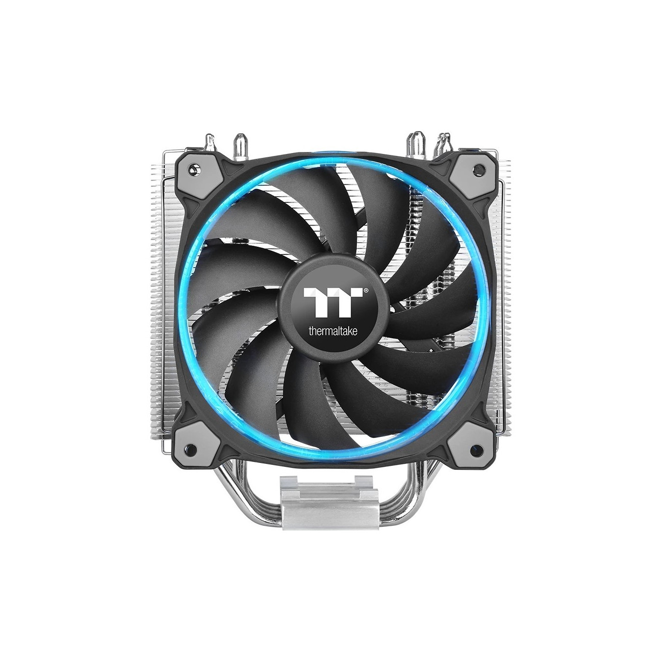 Thermaltake Riing Silent 12 RGB Sync Edition - CPU Air Cooler - Black Metallic, 120mm Fan, 150W TDP