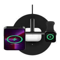 Belkin MagSafe 3-in-1-Ladegerät iPhone 12 13 Serie. schwarz — Buy in Cyprus with Fast Delivery