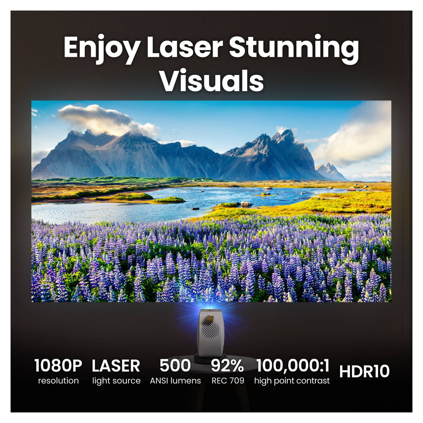 GV50 550 LM 1080P LASER REC 709 — Buy in Cyprus with Fast Delivery