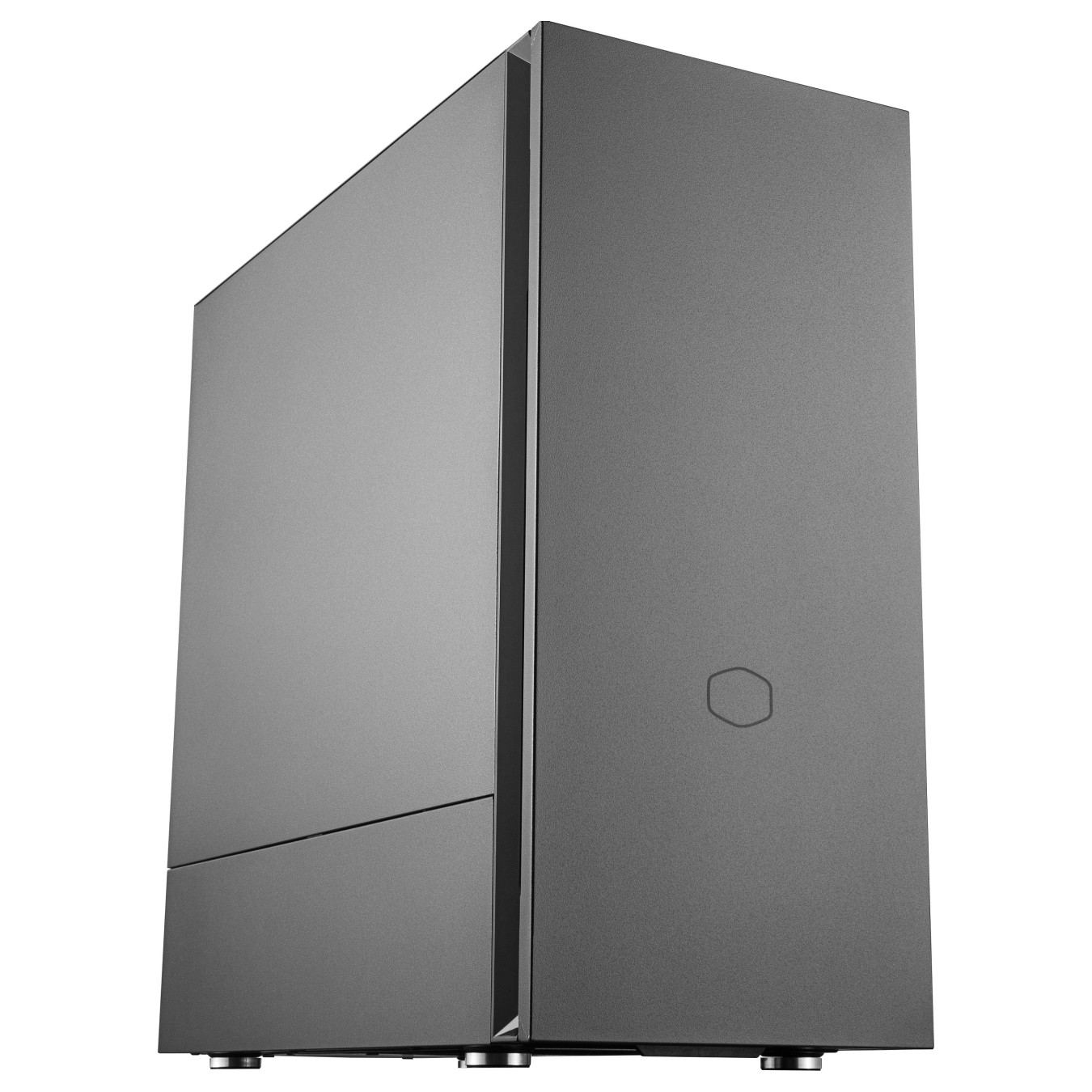 CoolerMaster Midi Silencio S600 (B) USB 3.2 Steel side — Buy in Cyprus with Fast Delivery