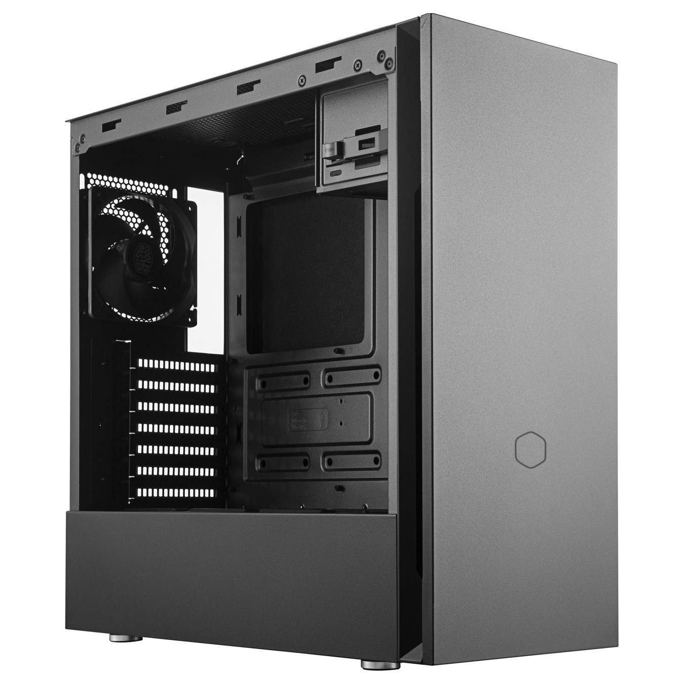 CoolerMaster Midi Silencio S600 (B) USB 3.2 Steel side — Buy in Cyprus with Fast Delivery