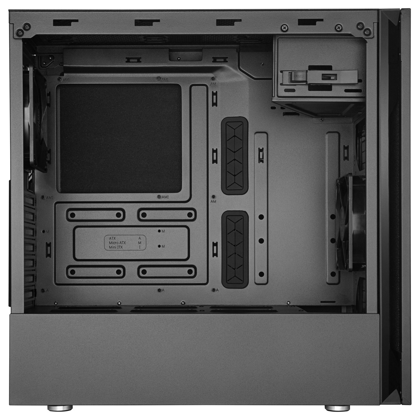 CoolerMaster Midi Silencio S600 (B) USB 3.2 Steel side — Buy in Cyprus with Fast Delivery
