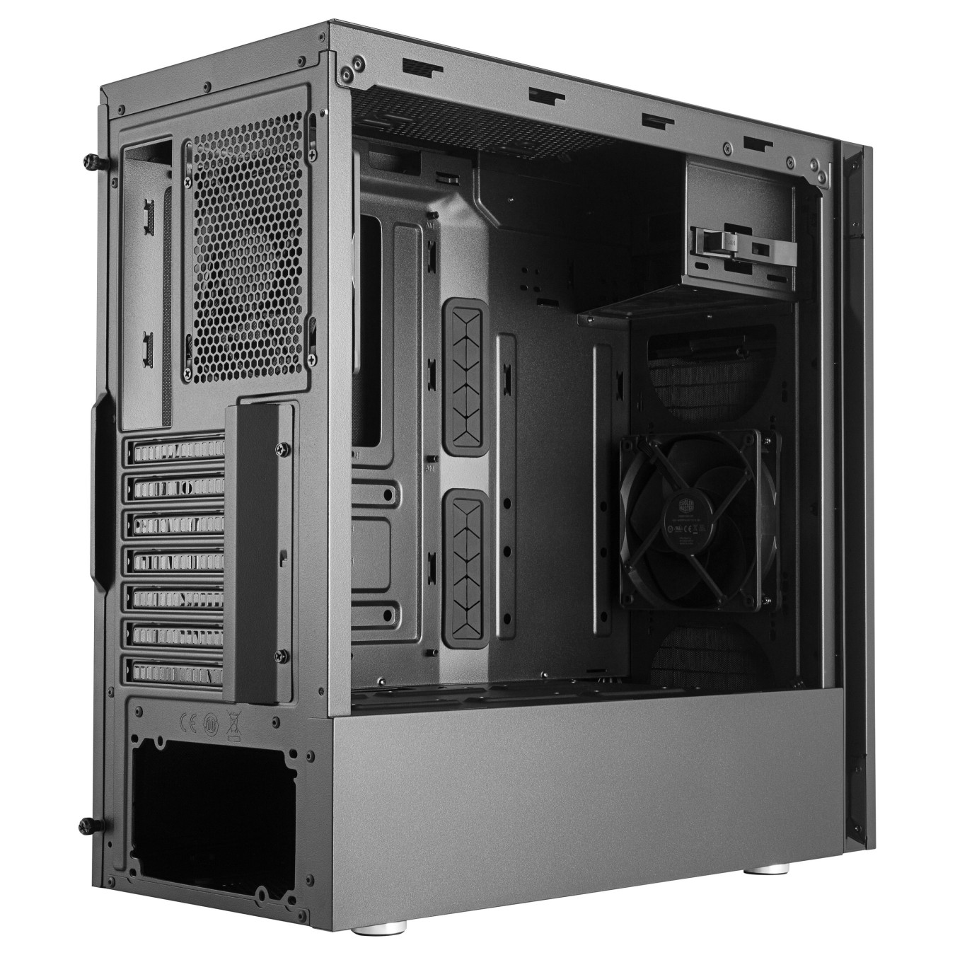CoolerMaster Midi Silencio S600 (B) USB 3.2 Steel side — Buy in Cyprus with Fast Delivery