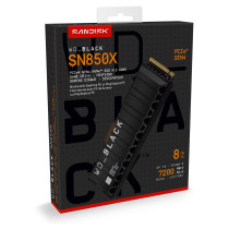 8TB WD Black SSD SN850X Heatsink POWERED BY SANDISK — Buy in Cyprus with Fast Delivery