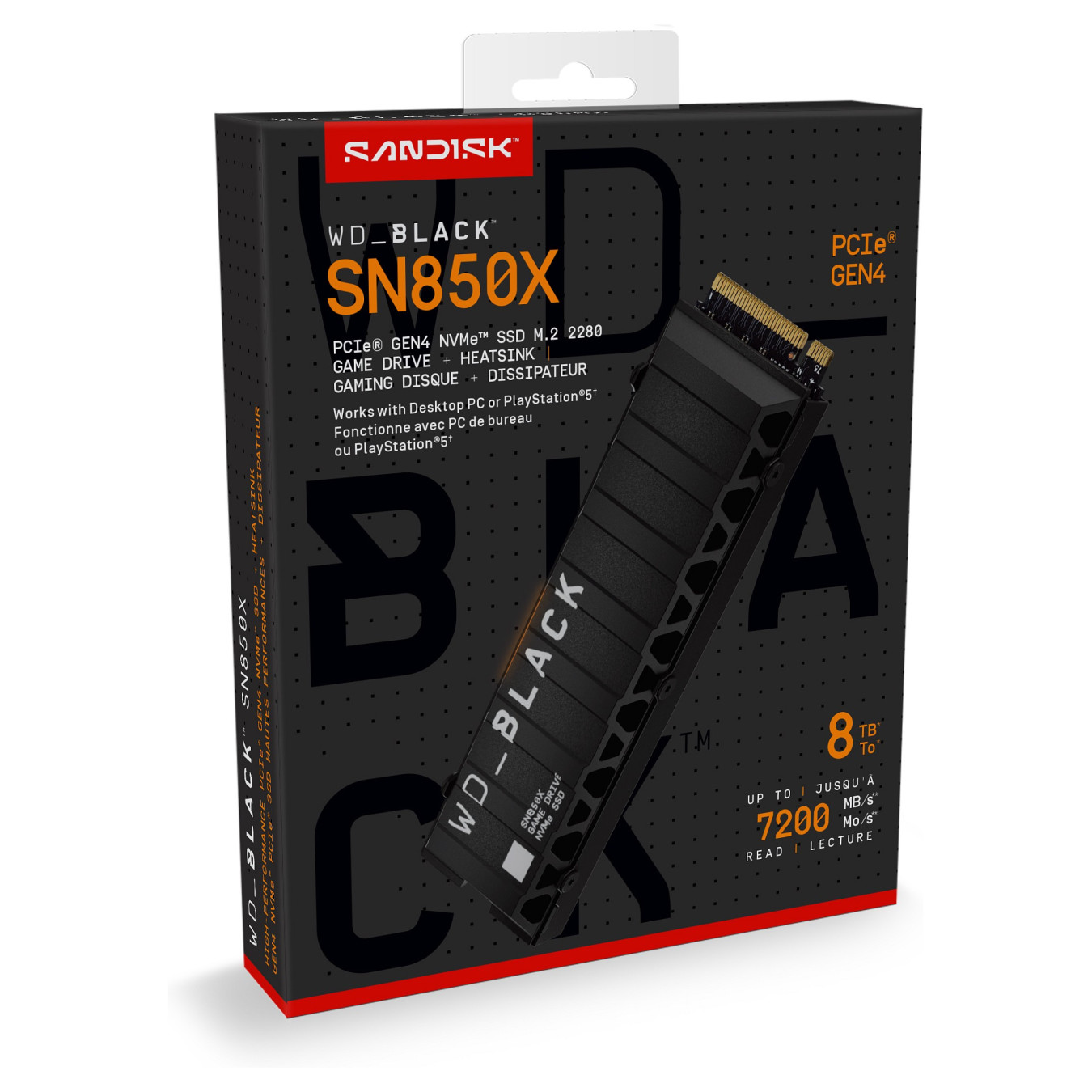 8TB WD Black SSD SN850X Heatsink POWERED BY SANDISK — Buy in Cyprus with Fast Delivery